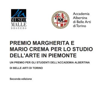Premio Margherita e Mario Crema per lo studio dell'arte in Piemonte 2° Edizione
